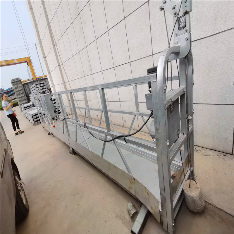 ZLP800 7,5m 800kg Plataforma de trabalho suspensa para pintura para limpeza de janelas