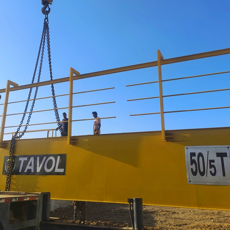 Tavol Brand Hovery Double Double Wirder Gantry Guys com guinchos abertos SWL de até 200 toneladas adequadas em condições de trabalho ocupadas e pesadas