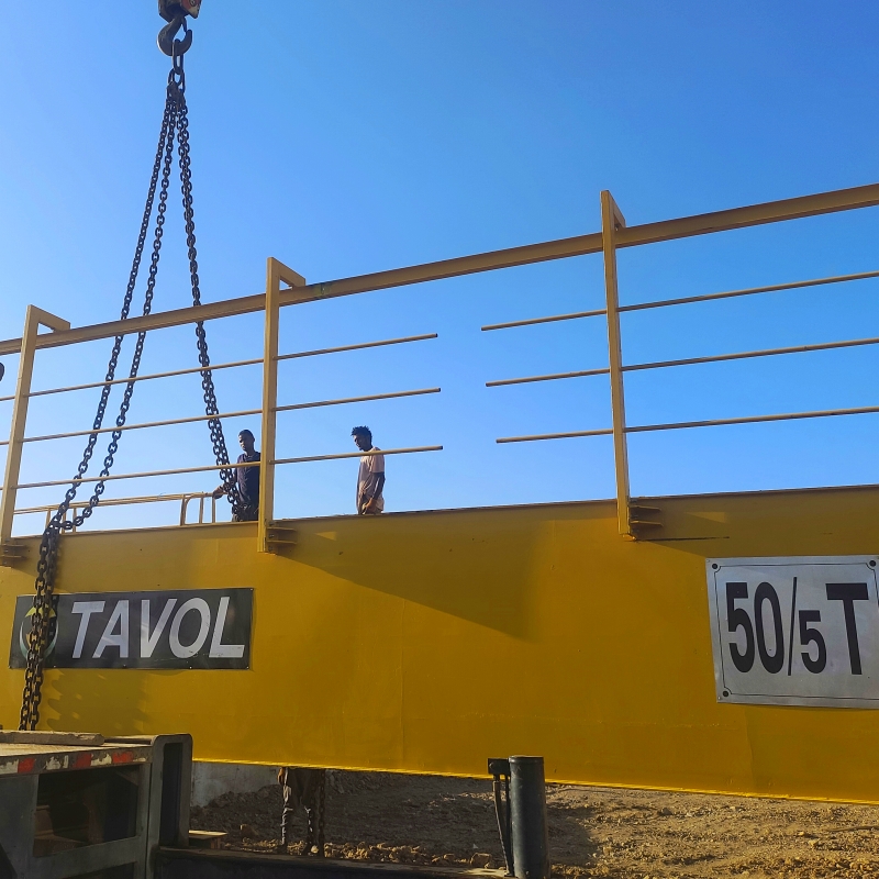 Tavol Brand Hovery Double Double Wirder Gantry Guys com guinchos abertos SWL de até 200 toneladas adequadas em condições de trabalho ocupadas e pesadas
