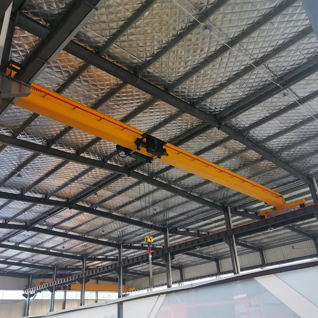 Guindaste aéreo de design europeu com controle remoto para armazém