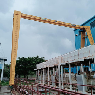 Guindaste de pórtico tipo treliça Tavol 10-25 Ton MH com cantilever para uso externo