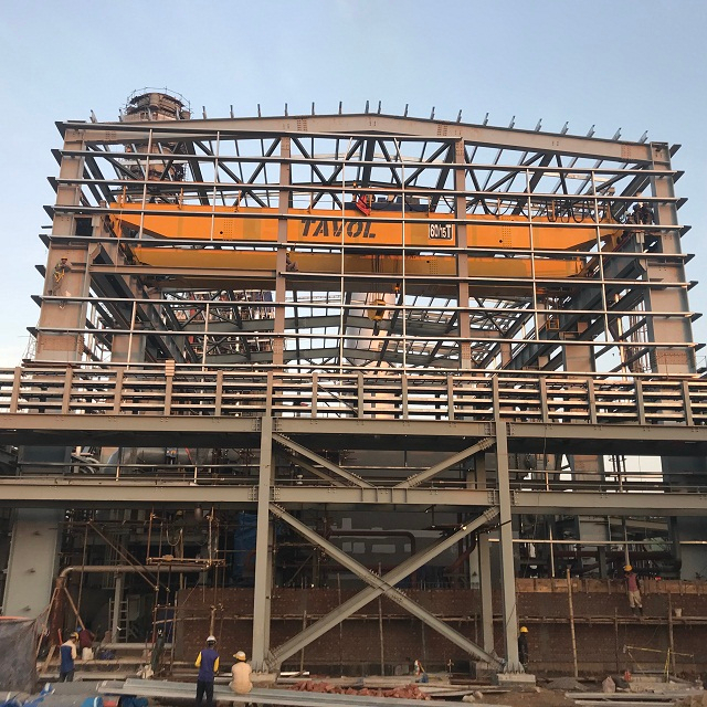 Modelo QD de serviço pesado 40ton 50ton 60ton Cranes de viga dupla