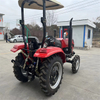 Trator de rodas agrícolas 50hp 4x2 com embreagem de dois estágios 