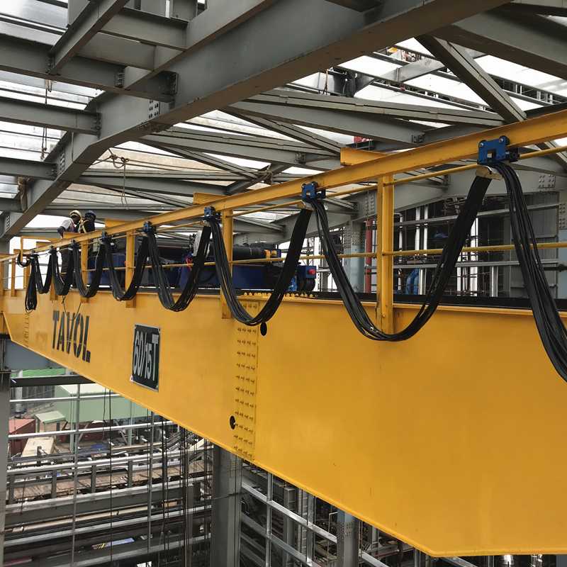 Modelo QD de serviço pesado 40ton 50ton 60ton Cranes de viga dupla