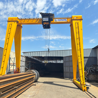 Guindaste de pórtico tipo treliça MH de 10-25 toneladas com cantilever para uso externo