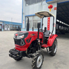 Trator de rodas agrícolas 50hp 4x2 com embreagem de dois estágios 