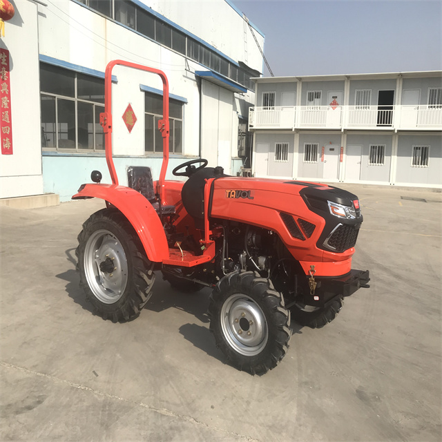 Trator de rodas 25hp 4wd com cabine 