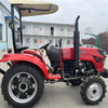 Trator de rodas agrícolas 50hp 4x2 com embreagem de dois estágios 